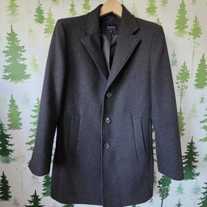 Braveman Tailored Wool Blend Coat.